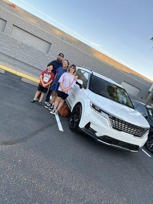 Congratulations to Jordan and his family for their new Carnival Sx 2023 Wilbert Duran