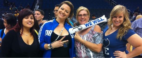 On the court @ Yelp Event