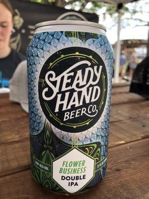 Steady Hand Beer Co - Flower Business DOUBLE IPA