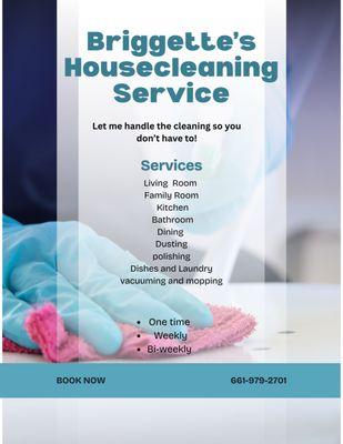 Briggette Madera's Cleaning Services
