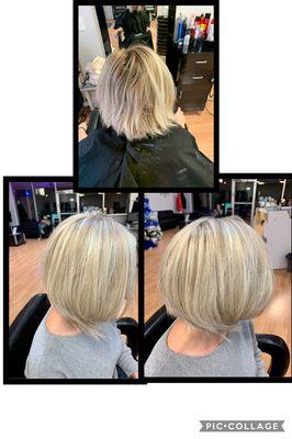 Full head highlights