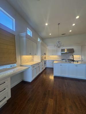 New doors and drawers and paint