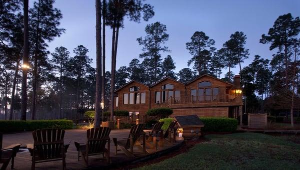 Sunset at the Gilchrist Club in Trenton, FL.