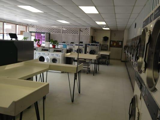 This kinda gives you an idea of size and layout. Small place but clean