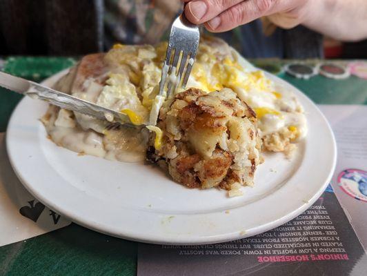 High Hand (add eggs over easy)