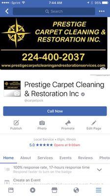 Prestige Carpet Cleaning & Restoration