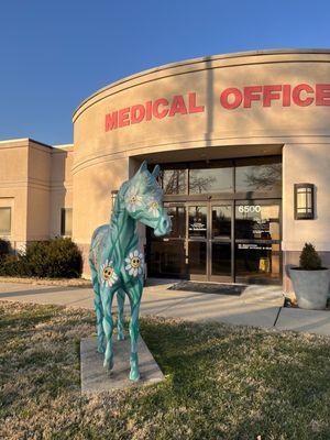 Okolona Medical Offices Gallopalooza Horse