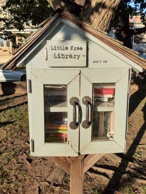 Little Free Library in Manayunk's Pretzel Park