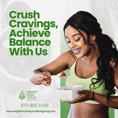 Let's crush those cravings together!