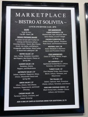Marketplace Bistro at Solivita