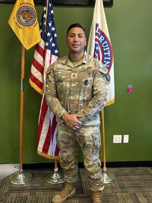 SSG FAKAUA best Recruiter in the office ! Call +1 (619) 943-7247 if you have any questions