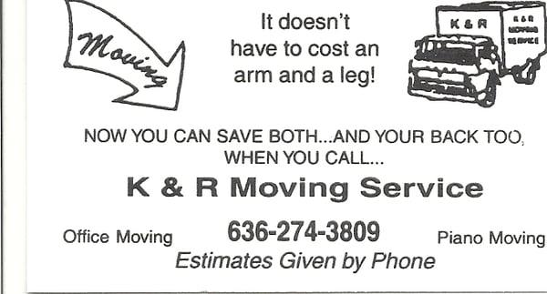 K & R Kens Moving