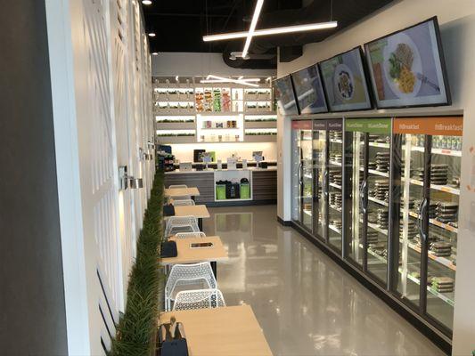 An energizing atmosphere.