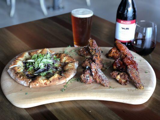 Great PIzza! Great Wings! Great Craft Beer! Great Wine on tap! All sauces made from scratch daily!