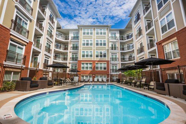 One of our resort style pools.