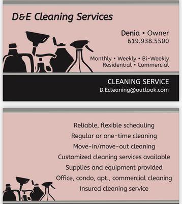 D&E Cleaning Services