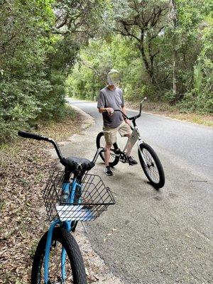 24" and 26" bikes - they're in great shape and are comfortable