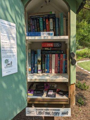 Little Free Library, Camelot Park, Bryan