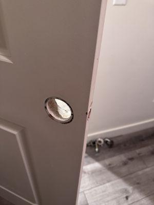 lock had to be dismantled by lockmisth at 230am