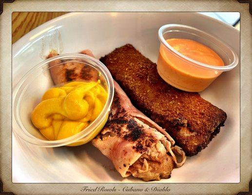 Fried Rowls - Cubano and Diablo