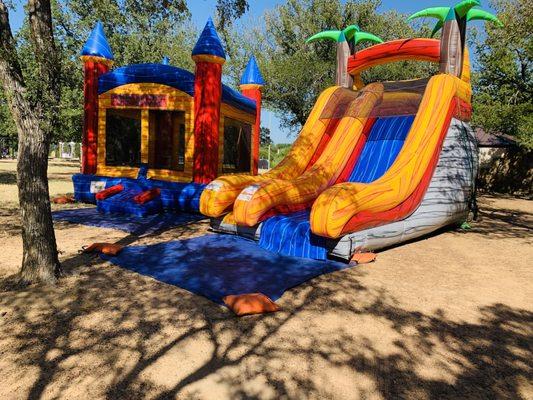 Sunset Combo.One of our many bouncer /slide combos.