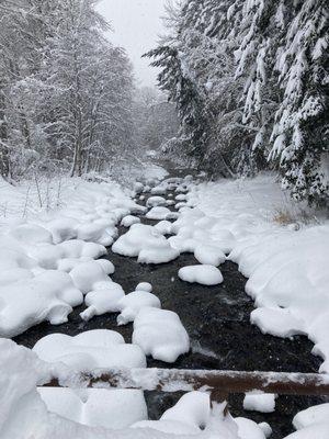 Big Creek in the winter