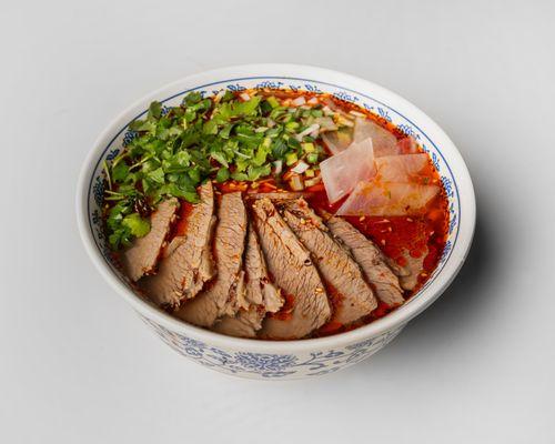 Classic Lanzhou Beef Noodle Soup 兰州牛肉面