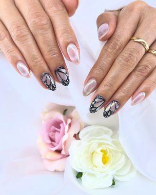 Builder Gel with designs