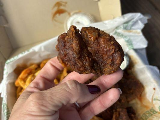 Boneless Basket overcooked and rock hard