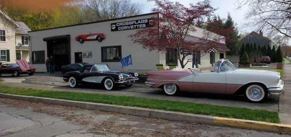Crossflags Corvettes and Vintage Motorcars