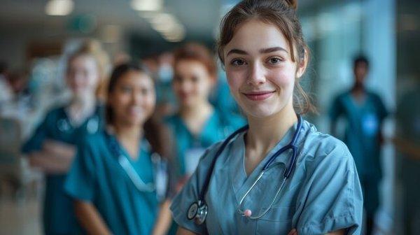 Nurses and CNAs in the hospital; could one day be YOU