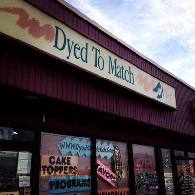 Dyed To Match Weddings and More