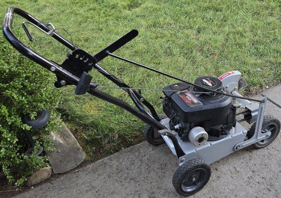 When my old lawn edger broke down, I took it to Tim's small engine and appliance repair. My edger runs like new. Call Tim.