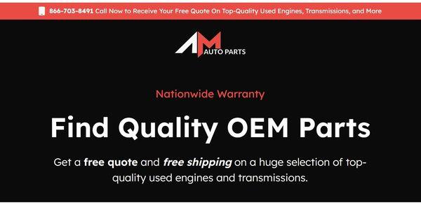 Here's what the company's website looks like.