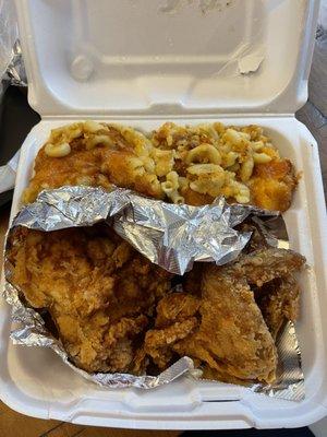 3 Piece White Fried Chicken Dinner