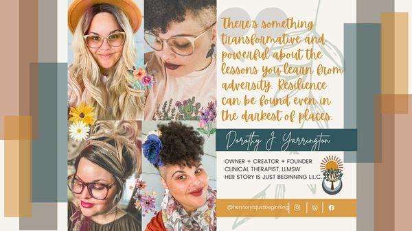 Her Story Is Just Beginning