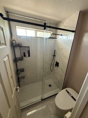 New remodeled shower