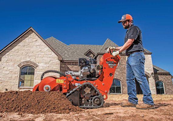 Rent Trencher Ditch Witch at Bloss Sales & Rental in Tulsa, Oklahoma