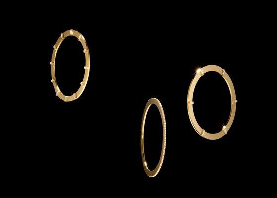 Sole, Solo, and Prime bracelets from the Light Collection