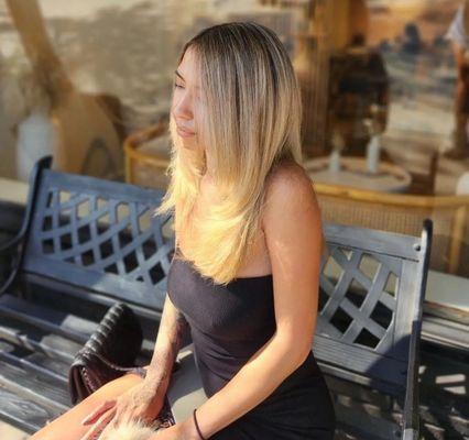 one of my many shades of blonde created by Maria