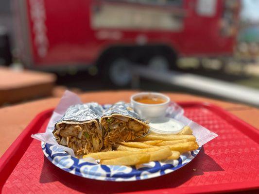 Butter Chicken Burrito