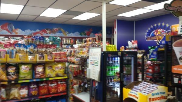 Inside the Wilco Food Mart