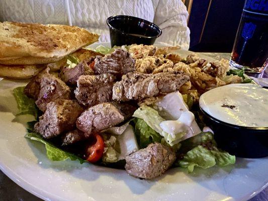 Steak salad