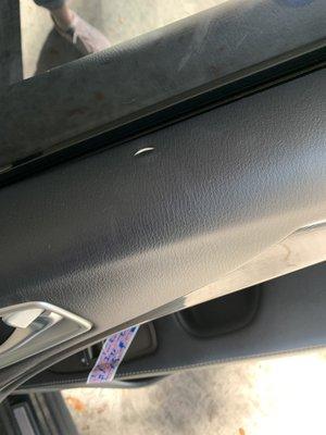 Here is the sticker to prove that it was there establishment. They often respond to bad reviews by denying the person is even a customer.