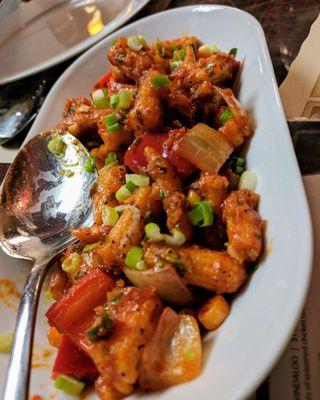 Chilli baby corn