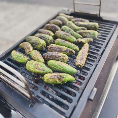 Jalapenos rostizados