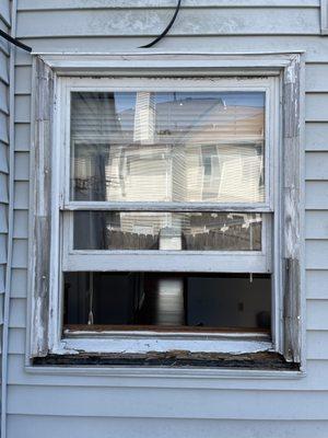 Exterior repairs