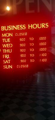 Closed 2 days a week and doesn't carry sodas. You have to go to the market next door and HOPE THEY'RE OPEN!