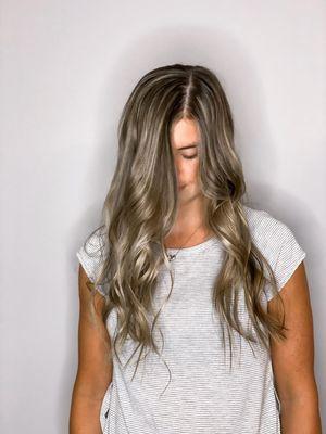 Icy balayage