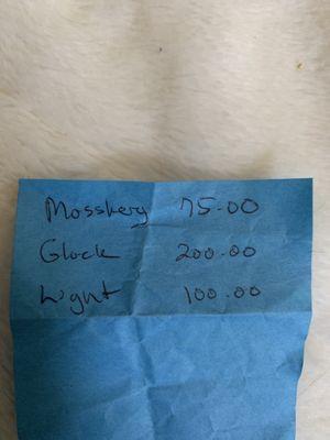 This is what he said they are selling for on gunbroker. Liar.